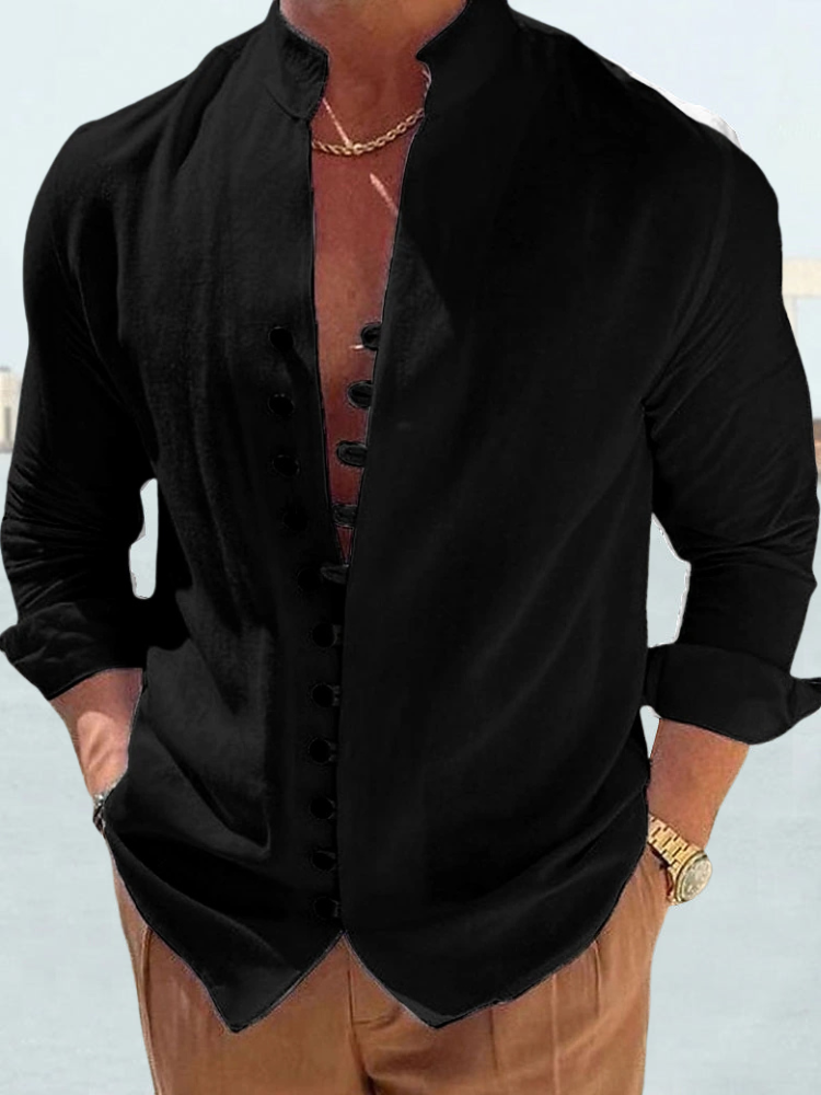 Caradoc® | Cool And Fresh Cotton Linen Shirt